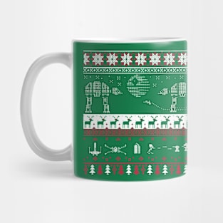 Christmas Xmas Sci Fi Space Mug